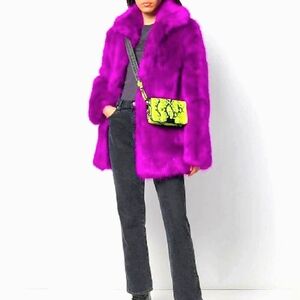 RTA Fur Coat Size Medium